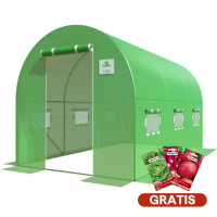 Tunel Foliowy 2x3,5x2 - 7m2 Zielony
