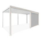 Opuszczana roleta do pergoli Premium White 3m - Gutroof