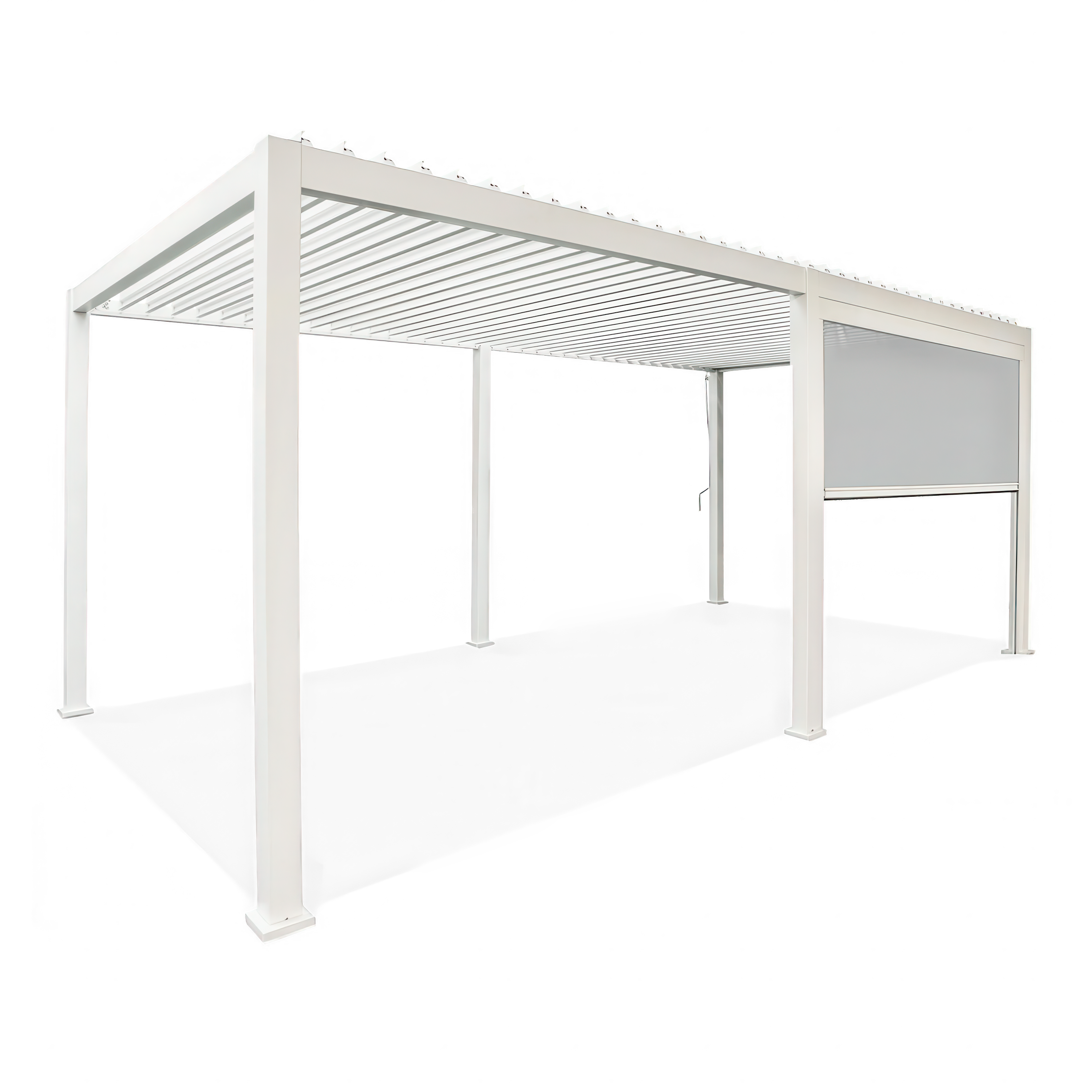 Roleta do pergoli opuszczana Premium White 4m - Gutroof 