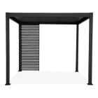 Panel do pergoli PREMIUM Anthracite, szer. 123,5cm - Gutroof