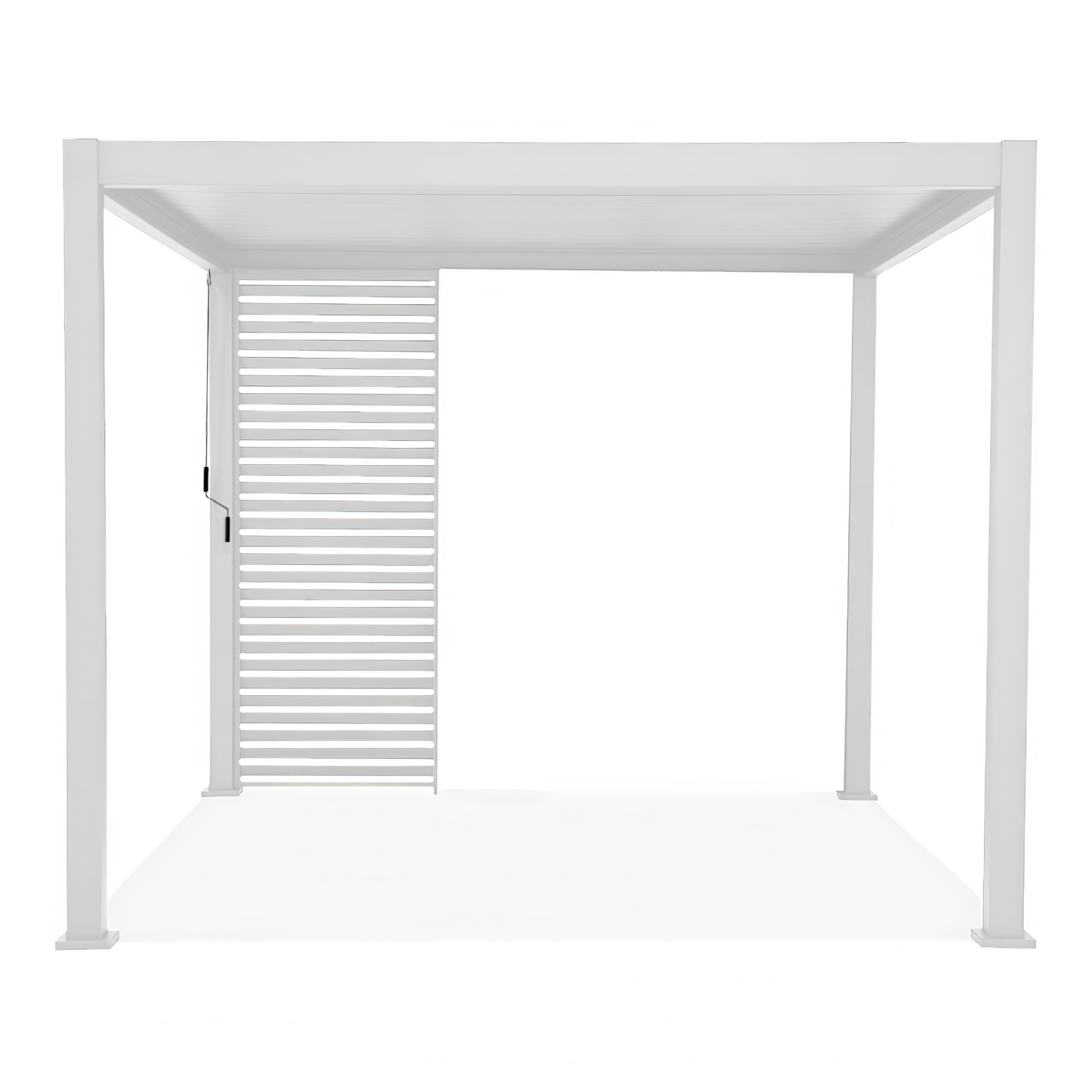 Panel żaluzjowy od pergoli PREMIUM White, szer. 123,5cm  - Gutroof