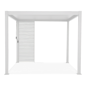 Panel żaluzjowy od pergoli PREMIUM White, szer. 123,5cm - Gutroof