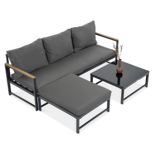 Narożnik do ogrodu ORLANDO Dark Grey - FOCUS GARDEN