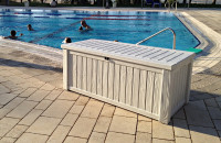 Skrzynia na taras Keter ROCKWOOD BOX 570L Creme