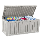 Skrzynia na taras Keter ROCKWOOD BOX 570L w kolorze bieli