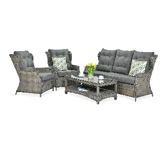 Zestaw technorattanowy TRIVENTO 3 Melange