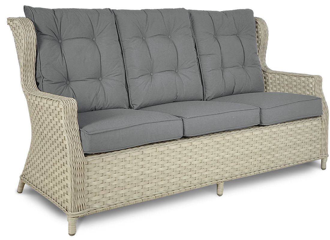 OUTLET 965 Sofa TRIVENTO DINING 3 Melange White