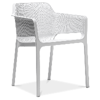 Krzesło ogrodowe Nardi NET Bianco