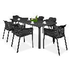 Zestaw ogrodowy Nardi NET/LIBECCIO 6+1 Antracite