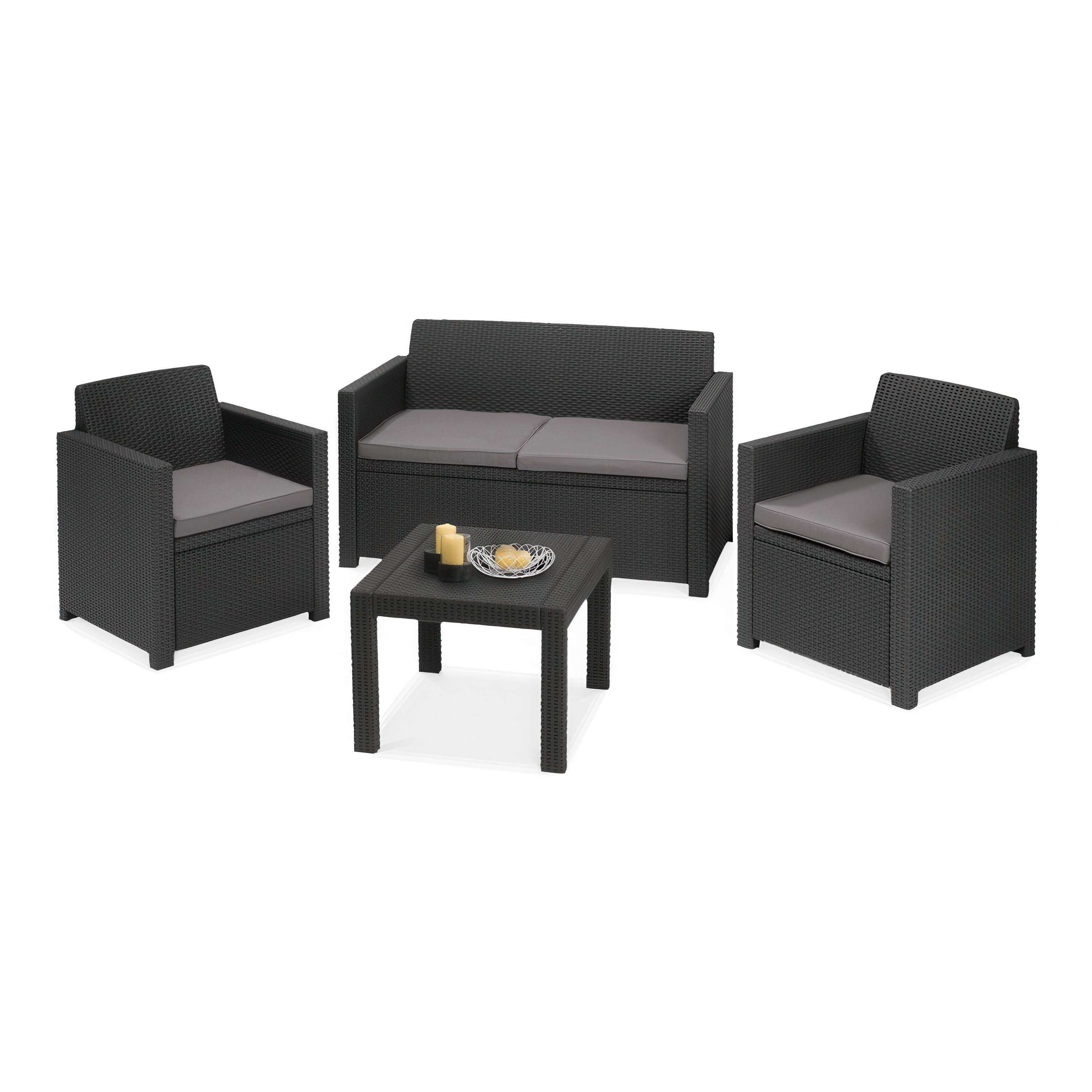 Zestaw ogrodowy ALABAMA Graphite