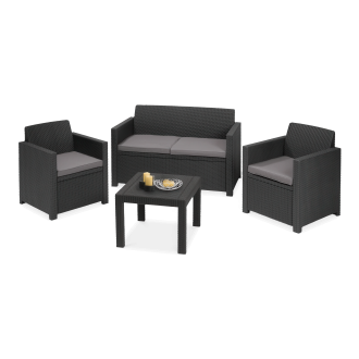 Zestaw ogrodowy ALABAMA Graphite