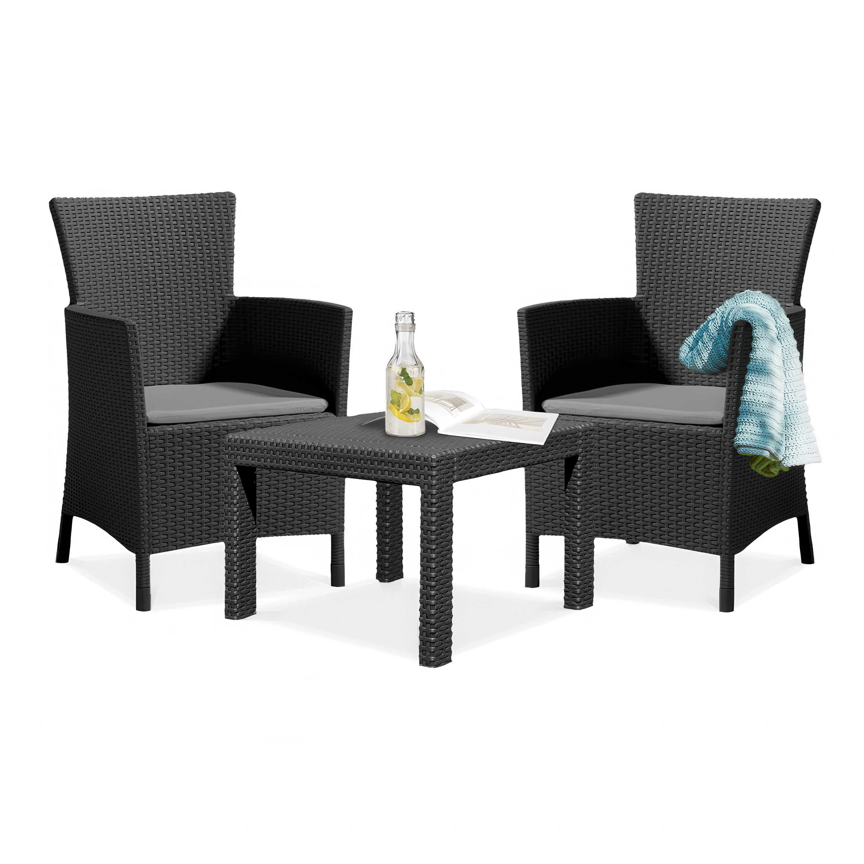 Komplet ogrodowy ROSARIO SET Graphite