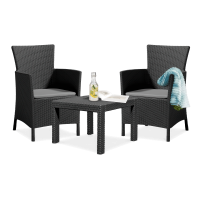 Komplet ogrodowy ROSARIO SET Graphite