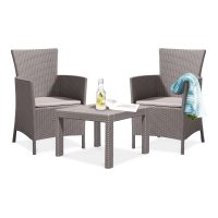 Komplet ogrodowy ROSARIO SET Cappuccino