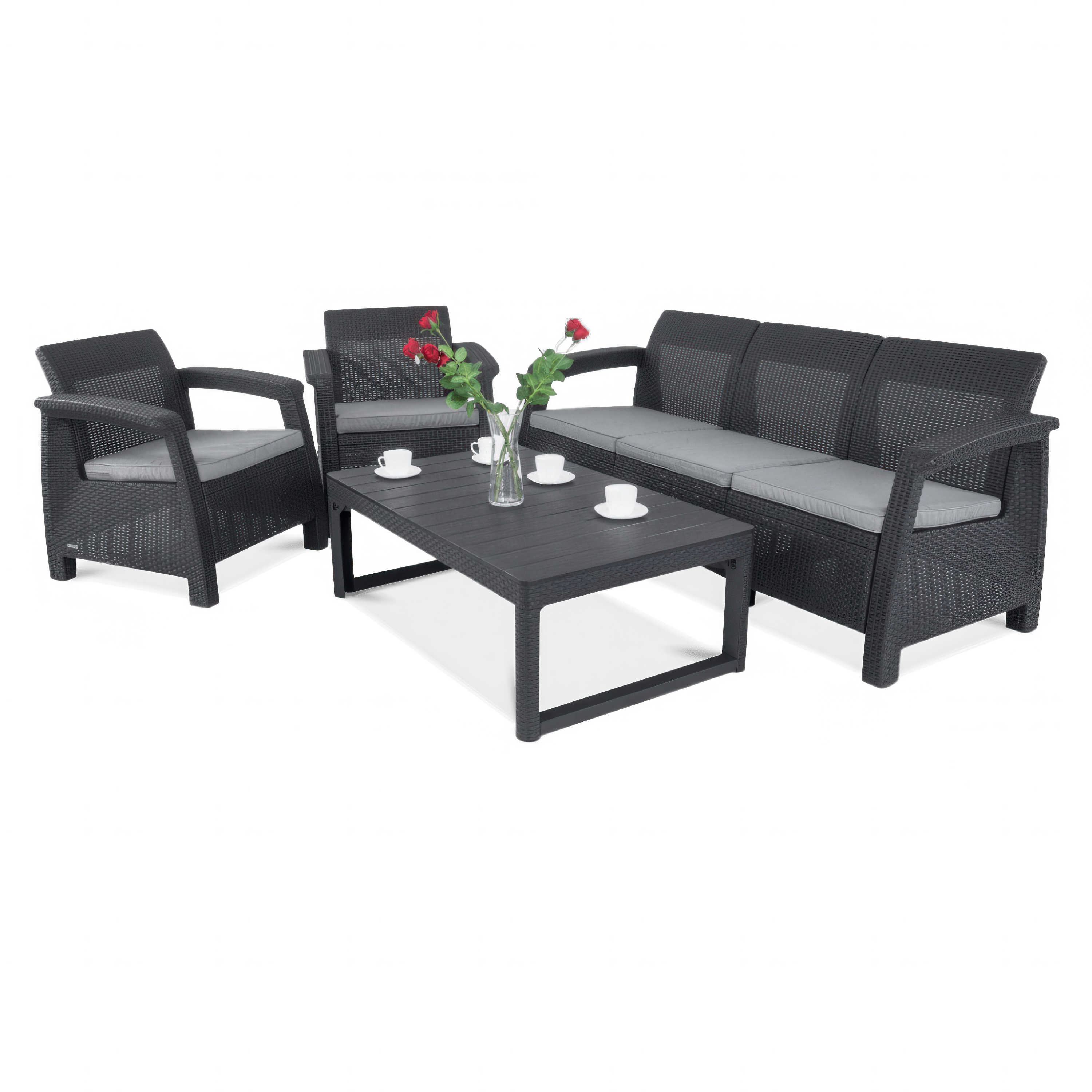 Zestaw ogrodowy CORFU MAX 3 Graphite