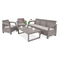 Zestaw ogrodowy CORFU MAX 3 Cappuccino