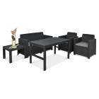 Zestaw ogrodowy ALABAMA QUATTRO Graphite