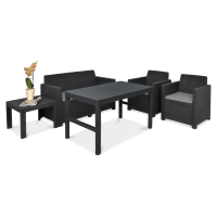 Zestaw ogrodowy ALABAMA QUATTRO Graphite