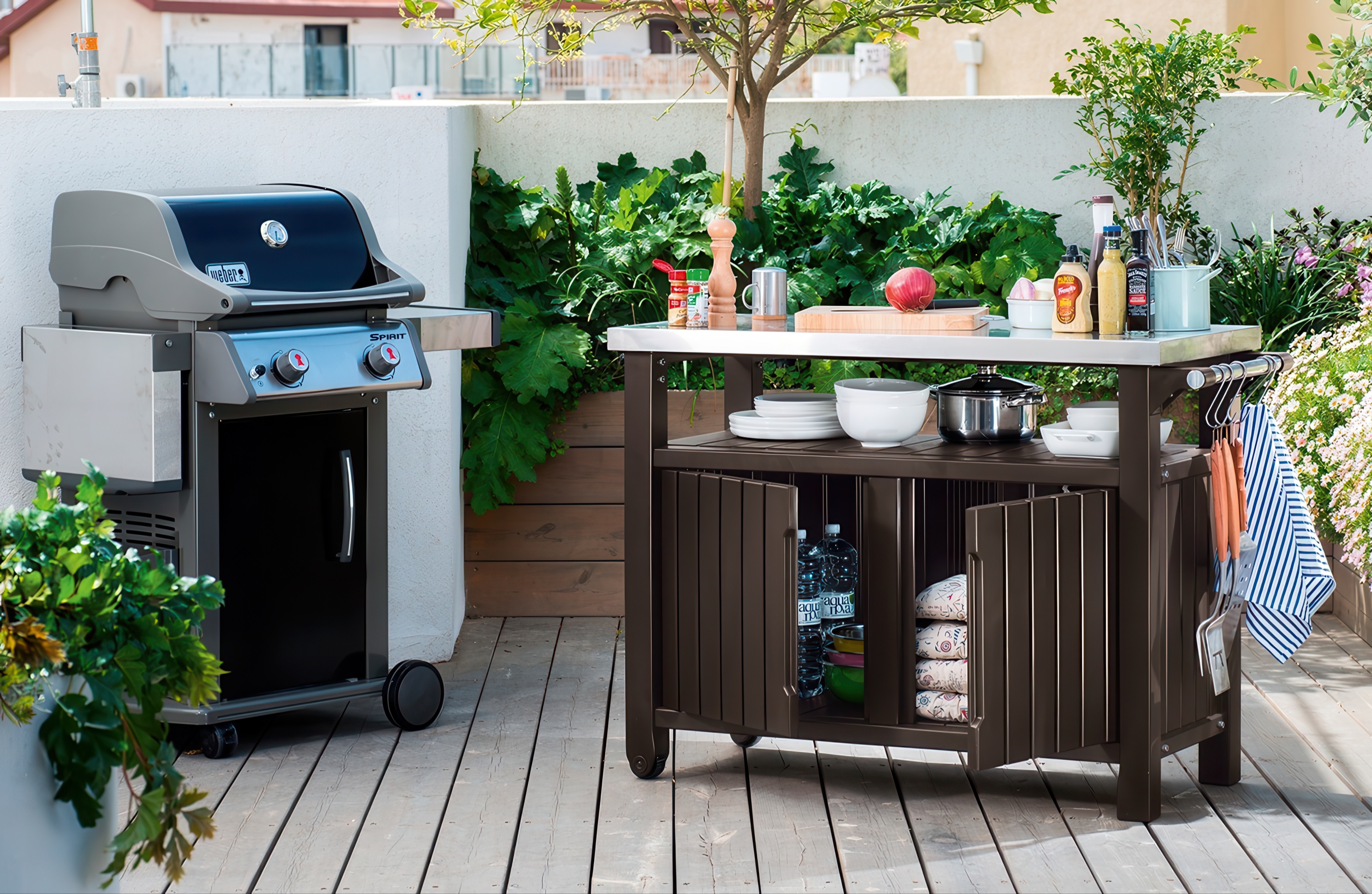 Barek schowek ogrodowy Keter UNITY XL 207L Brown