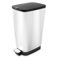 Kosz na śmieci 25L z pedałem Steel - KETER