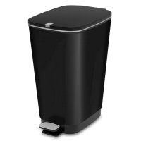 Kosz na odpady 45L Black Matt z pedałem - KETER