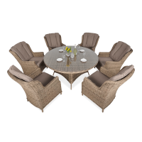 Meble z technorattanu RAVENA Brown