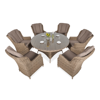 Meble z technorattanu RAVENA Brown