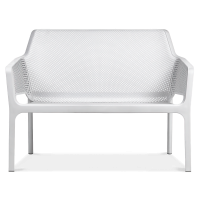 Ławka - Sofa balkonowa Nardi NET BENCH Bianco