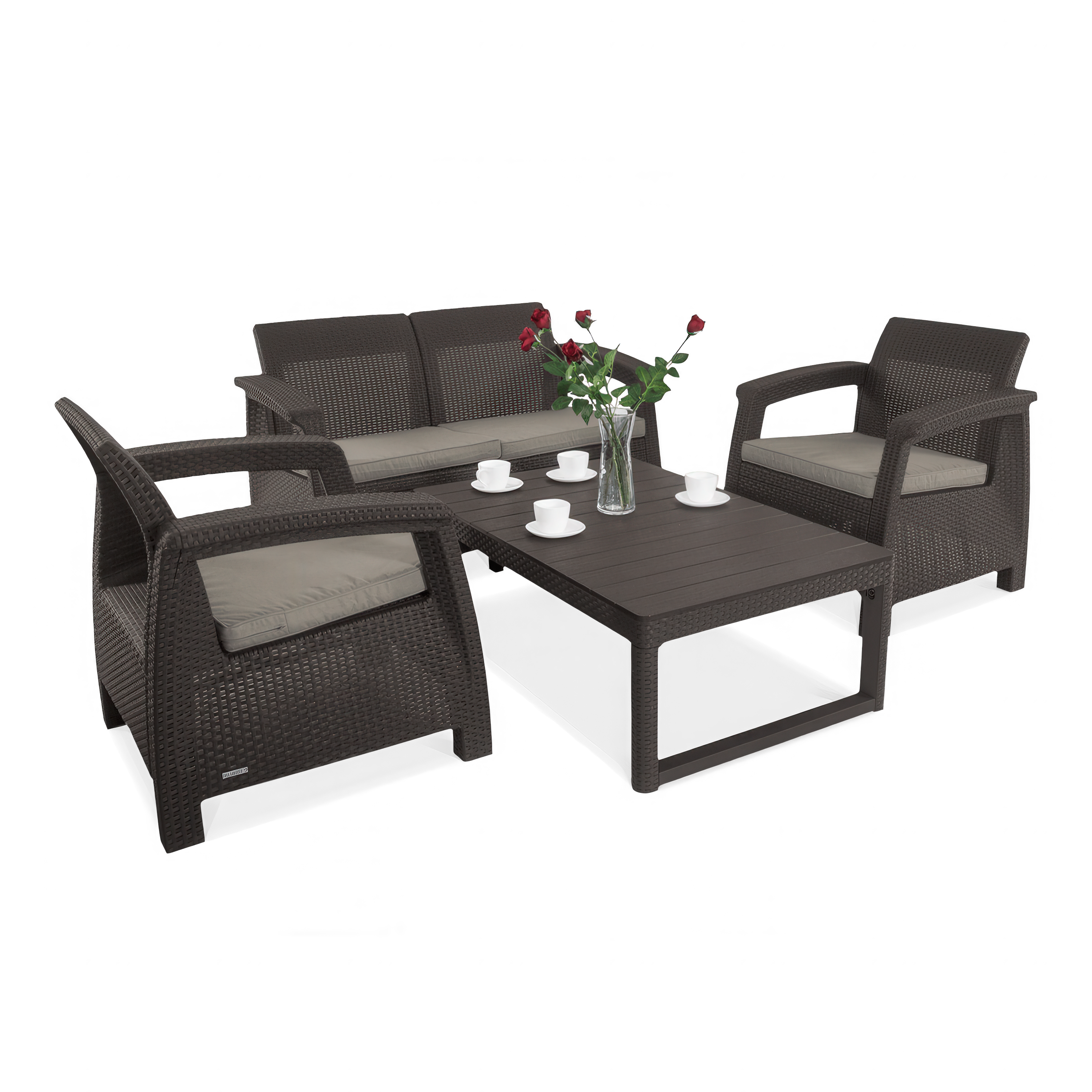 Zestaw ogrodowy CORFU MAX 2 Brown