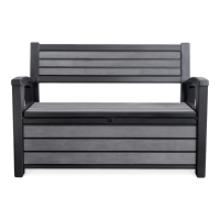 Skrzynia/Ławka Keter HUDSON STORAGE BENCH 227L Graphite