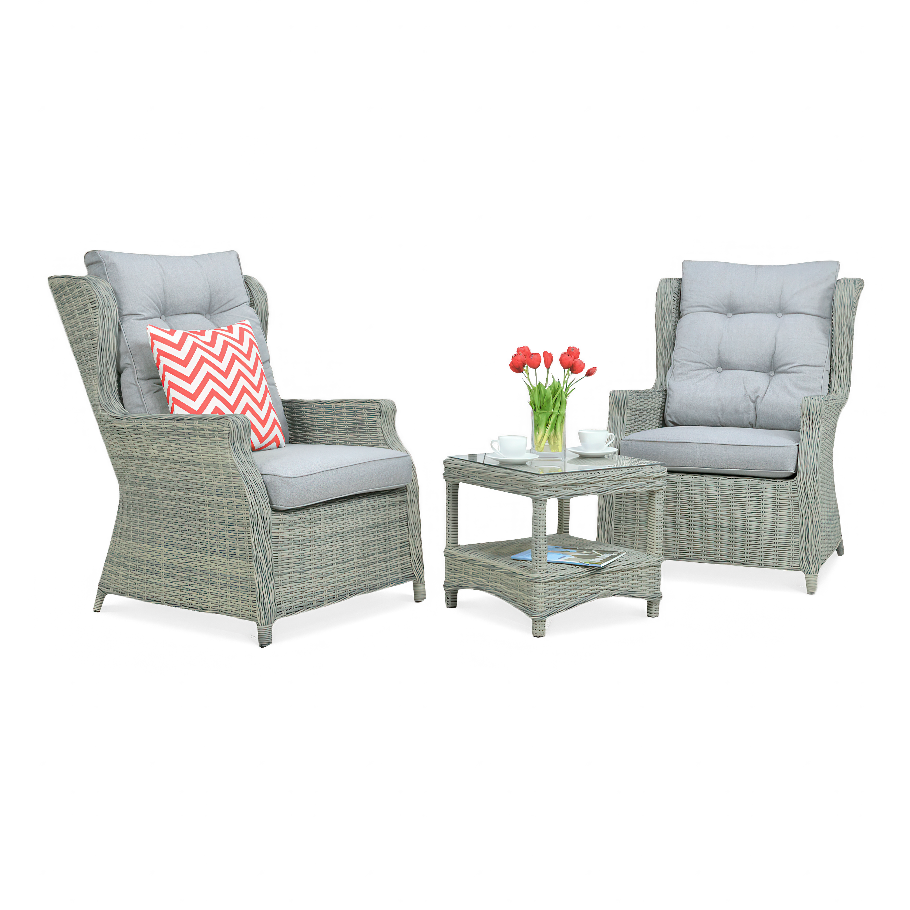 Zestaw wypoczynkowy TRIVENTO DUO Grey