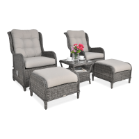 Zestaw wypoczynkowy SIENNA DUO PREMIUM Dark Grey