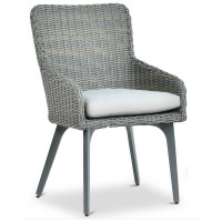 Fotel z technorattanu MILANO Grey - Focus Garden