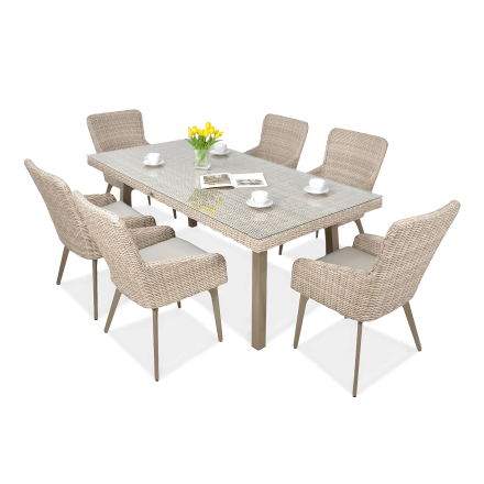 Zestaw z technorattanu MILANO 6/200 Light Beige