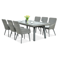 Zestaw z technorattanu MILANO 6/200 Grey