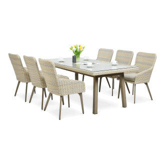 Zestaw z technorattanu MILANO 6/200 Beige