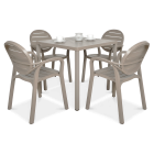 Zestaw Nardi PALMA/CUBE 80 4+1 Tortora