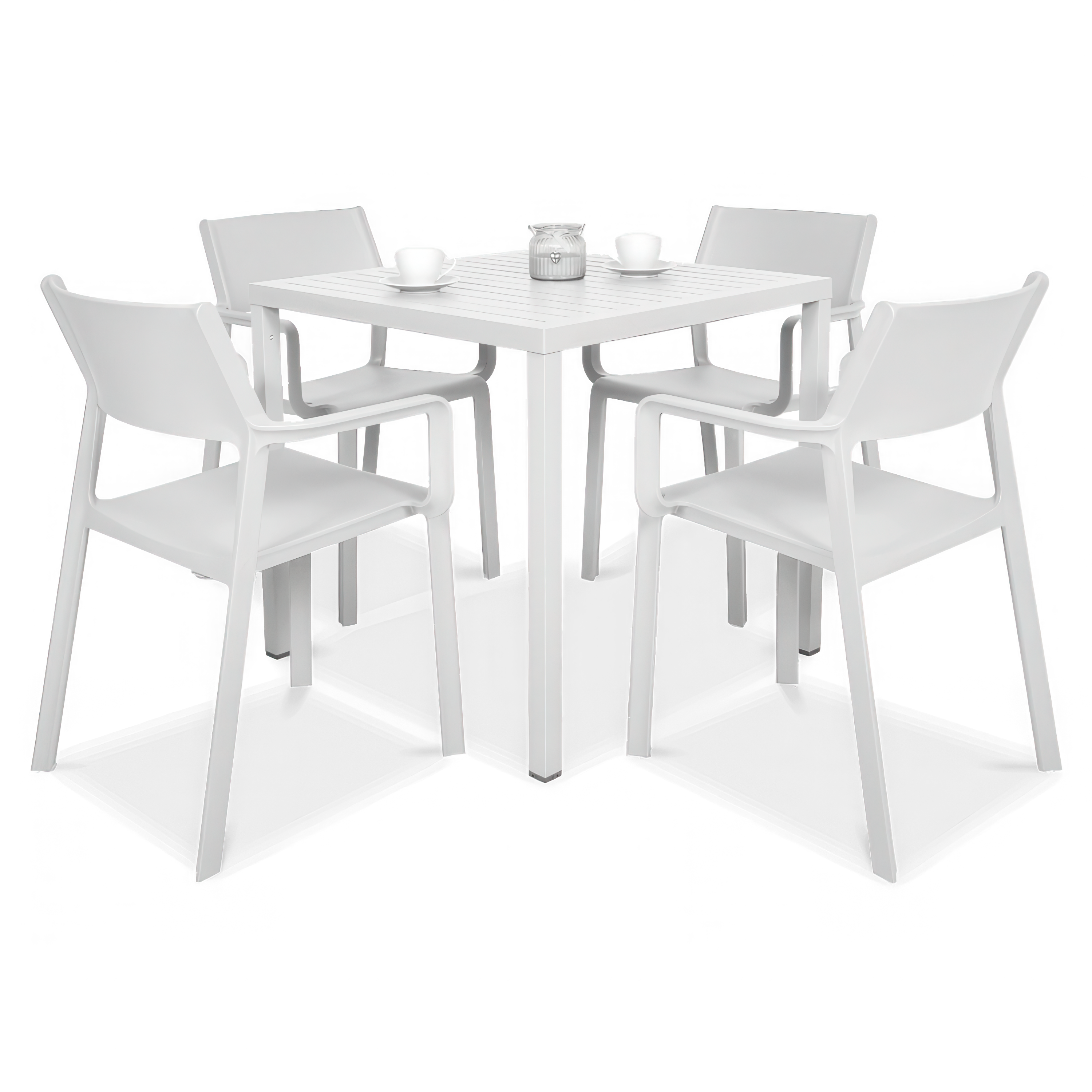 Zestaw Nardi TRILL/CUBE 80 4+1 Bianco