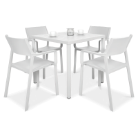 Zestaw Nardi TRILL/CUBE 80 4+1 Bianco