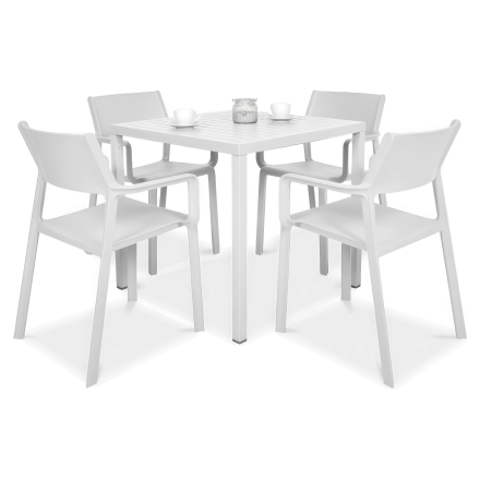 Zestaw Nardi TRILL/CUBE 80 4+1 Bianco