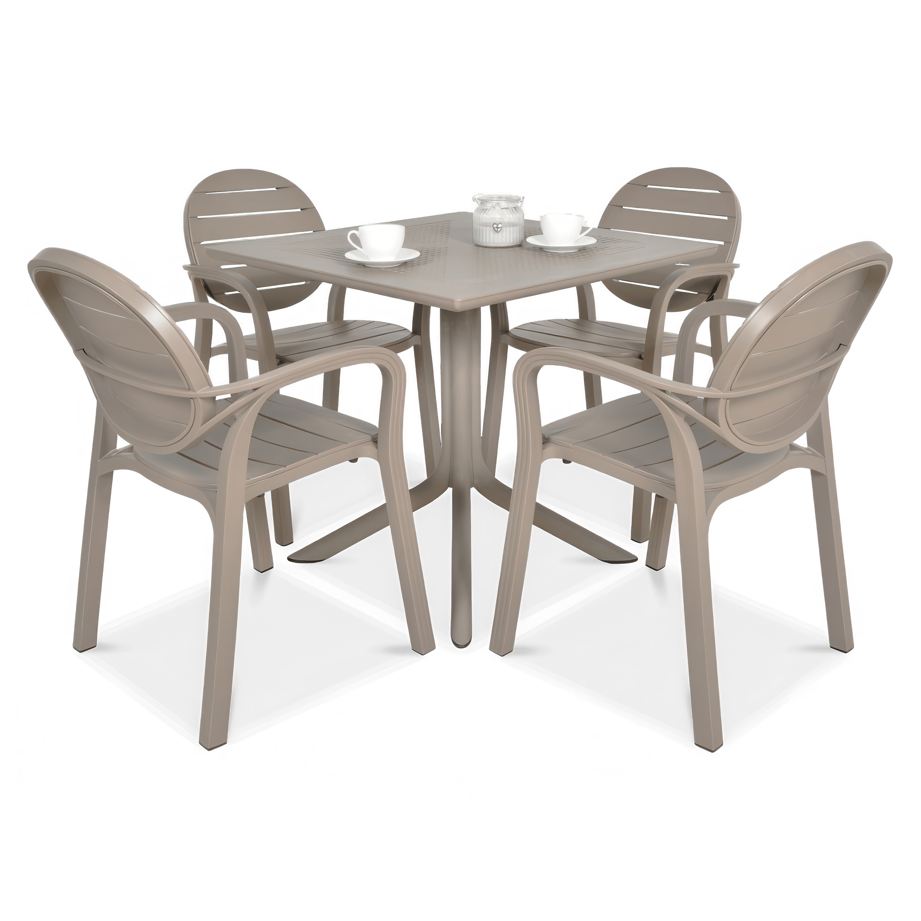 Meble Nardi PALMA/CLIP 4+1 Tortora