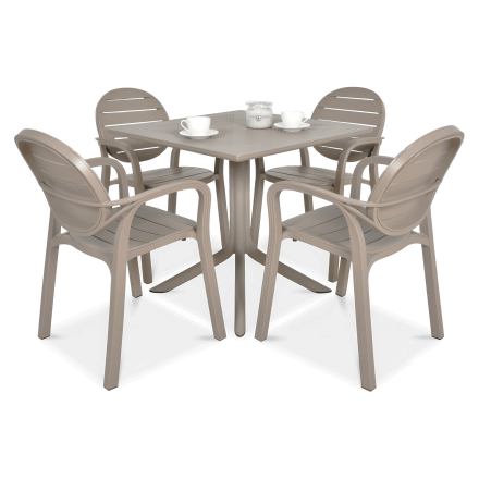 Meble Nardi PALMA/CLIP 4+1 Tortora