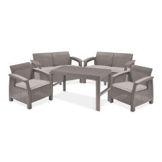 Meble ogrodowe CORFU FIESTA/LYON Cappuccino