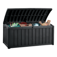 Skrzynia na balkon Keter GLENWOOD BOX 390L Graphite