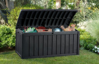 Skrzynia na balkon Keter GLENWOOD BOX 390L Graphite