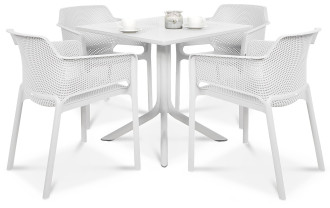 Meble Nardi NET/CLIPX 4+1 Bianco