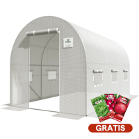 Tunel Foliowy 2x3,5x2 - 7m2 Biały