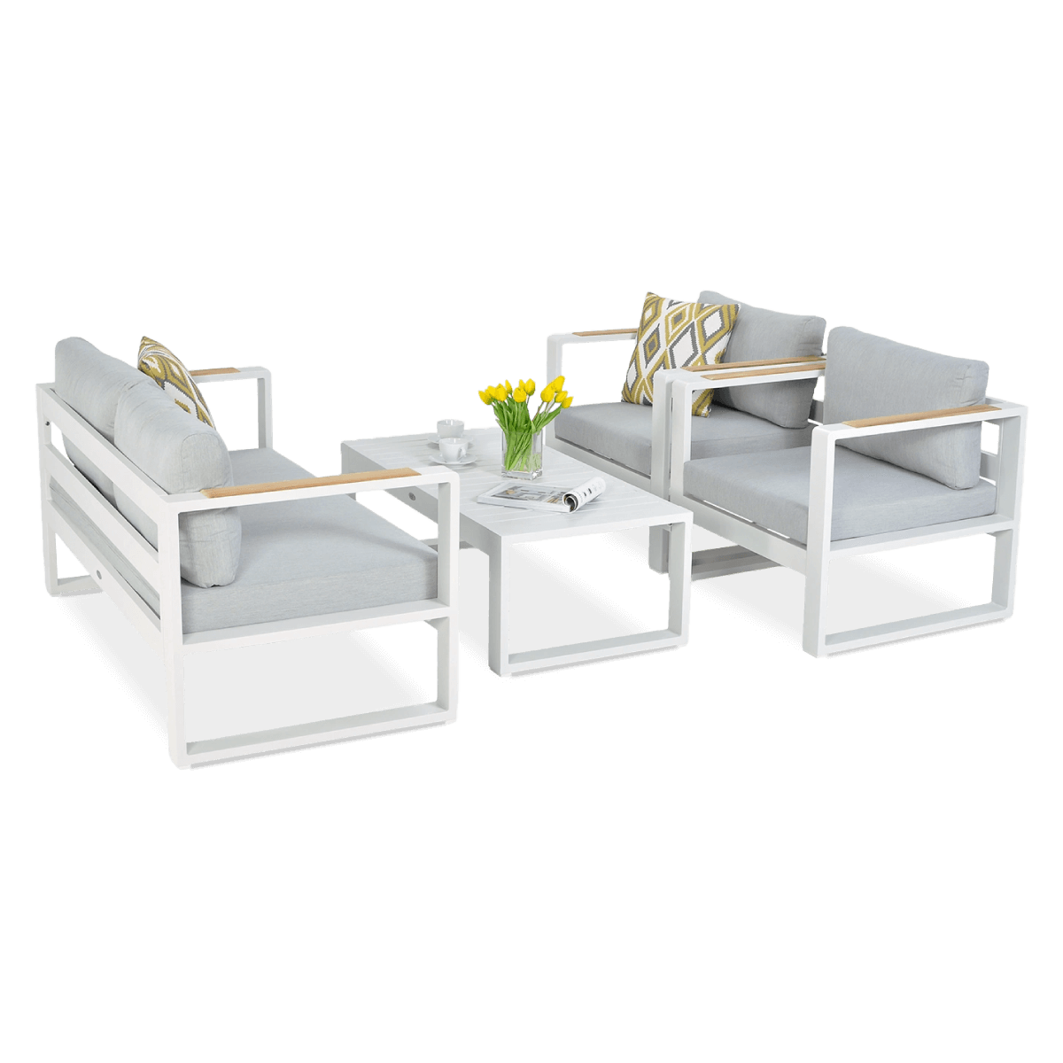 Zestaw wypoczynkowy PANAMA White