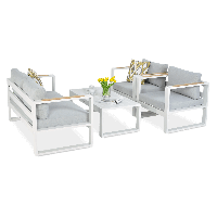 Zestaw wypoczynkowy PANAMA White