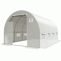 Tunel Foliowy 2,5x4x2 - 10m2 Biały